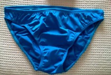 SPLENDIDO COSTUME MARE UOMO  LYCRA  SLIP COLORE  BLU CHIARO    TG.52 //