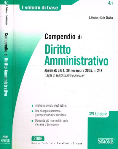 Compendio diritto - di,
