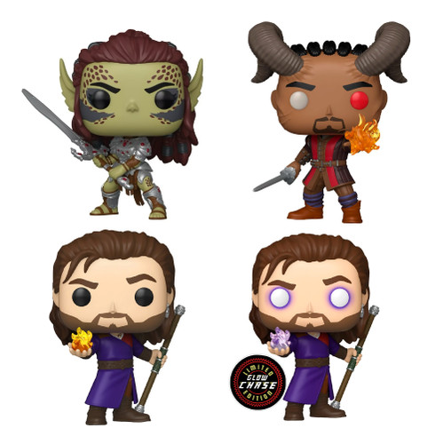 Lotto funko pop - lotto, baldur’s