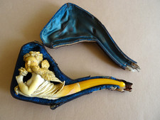 Antica pipa in schiuma di