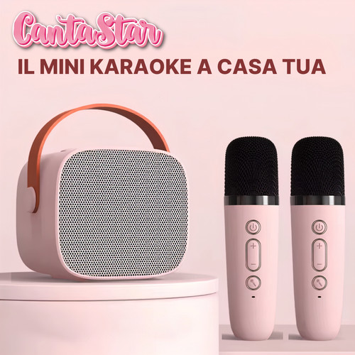 Karaoke bluetooth portatile - karaoke,