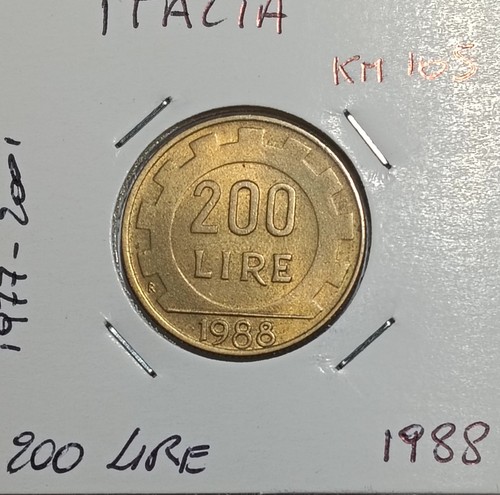 Italia 200 lire - , km