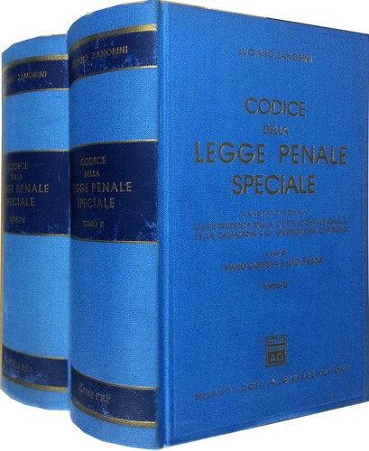 Zanobini codice della - zanobini,