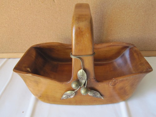 Cestino legno vintage - cestino,