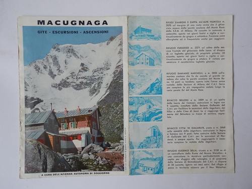 Macugnaga alpinismo rifugi - alpinismo,