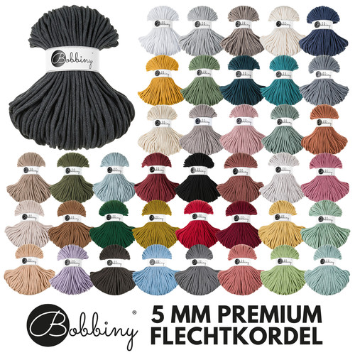Bobbiny 5mm premium cordoncino - 5mm,