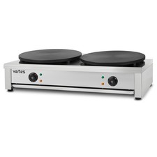 Crepiera elettrica doppia professionale Piastra per crep 2x40cm 2x 3000W