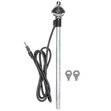 Antenna telescopica antenna parafango vintage spina DIN acciaio inox ottica r...