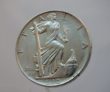 REGNO vittorio emanuele III 10 lire  IMPERO 1936.XIV AG.SPL/FDC FATE VOI PREZZO