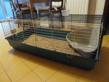 GABBIA RODITORI CONIGLI 116 X 56 X 45 FERPLAST ACCESSORIATA