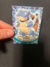 POKEMON  # 09  BLASTOISE  1999  TOPPS TRADING CARDS  SERIE 1 Excellent