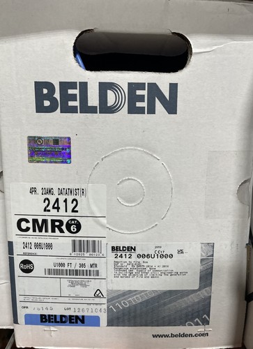 Belden 2412 006u1000 - belden,
