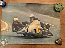 Poster vintage 1970 BMW