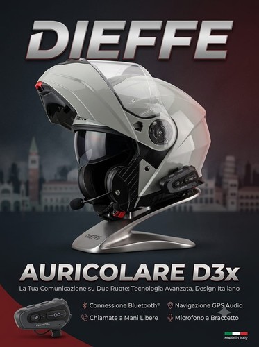 Casco moto modulare - modulare, dieffe