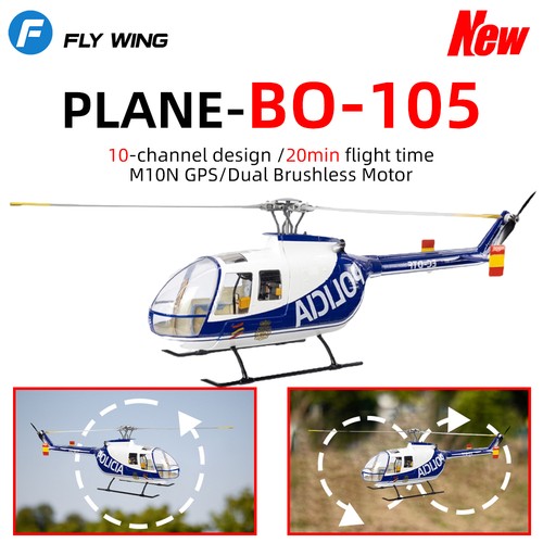 Fly wing bo105 - fly, rc