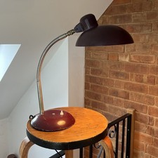 Vintage SIS German Desk Table Lamp Light 50s Bauhaus Style Mid Century