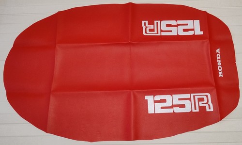 Housse selle rouge - de, honda