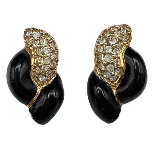 Orecchini swarovski cigno - orecchini,