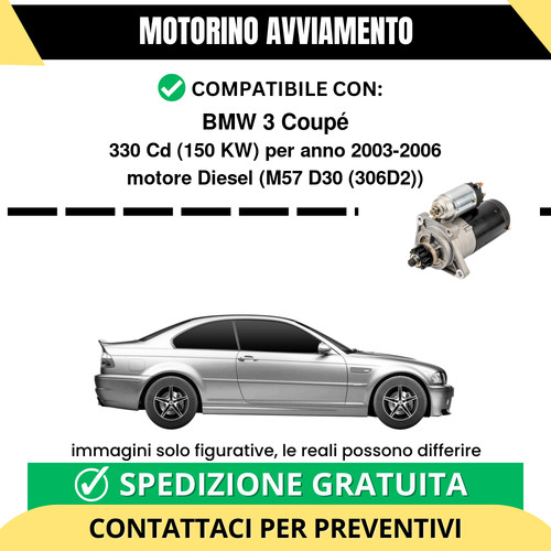 Motorino avviamento bmw - motorino,