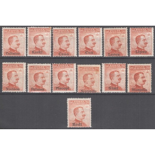 Colonie egeo 1917 - michetti, 20