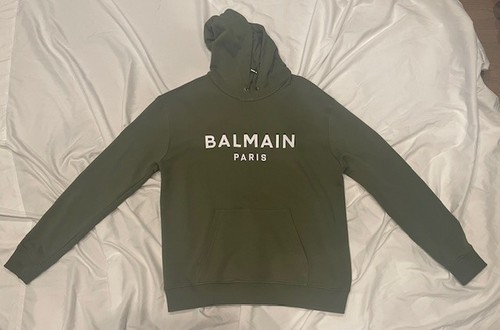 Balmain olive felpa con - olive,