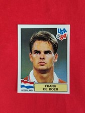 FIGURINA NEW STICKER PANINI USA 94 #421 FRANK DE BOER NEDERLAND