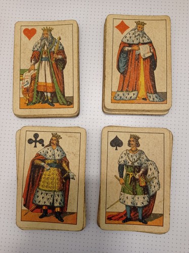 Vintage mazzo carte modiano - mazzo,