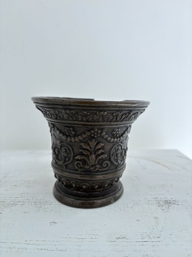Mortaio bronzo xvii sec - xvii, sec.