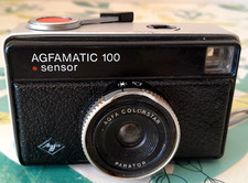 MACCHINA FOTOGRAFICA AGFAMATIC 100 Sensor PELLICOLA VINTAGE CAMERA AGFA