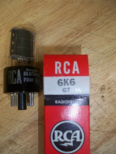 Tubo rca 6k6gt - tubo, vintage