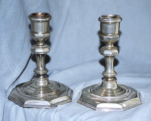 Coppia candelabri fiamma - coppia,