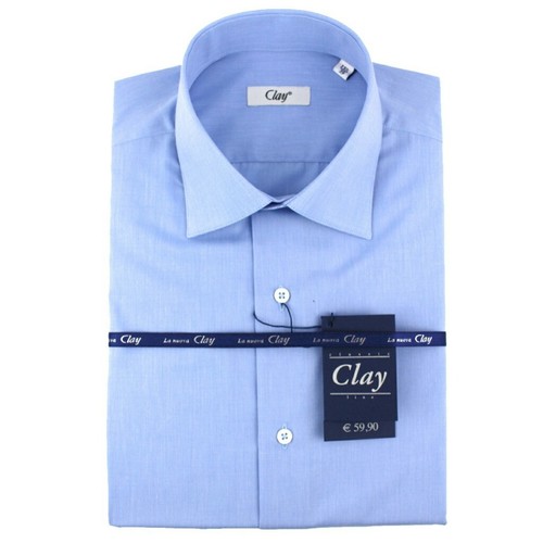 Clay camicia classica - camicia, tinta