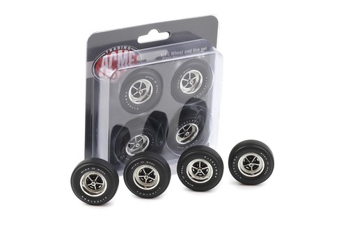 Set ruote pneumatici - e, 1:18