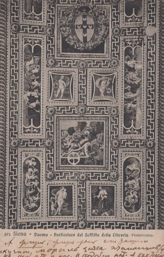 Cartolina siena toscana duomo - cartolina,