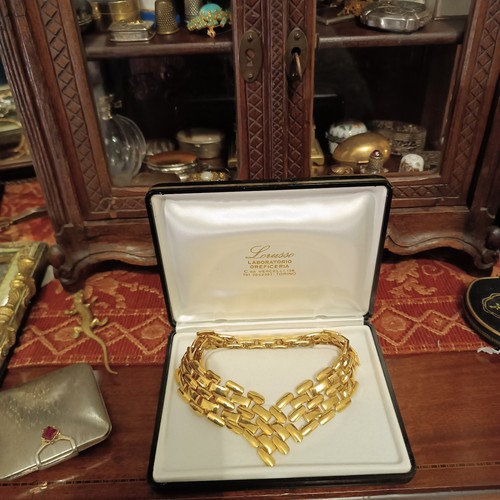 Collana girocollo color oro - collana,