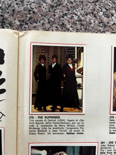 Figurina 278 the supremes - the,