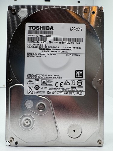 Toshiba dt01aca200 disco - toshiba,