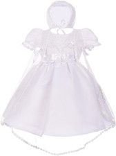 - Abito in Pizzo Da Battesimo