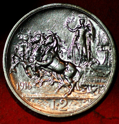 1916 italia lire vittorio - 1916,