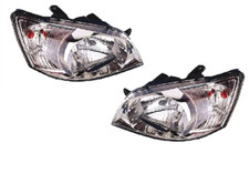 2 FARO FANALE PROIETTORE ANTERIORE SX DX PER HYUNDAI GETZ 2002 2005 H4 ELETTRICO