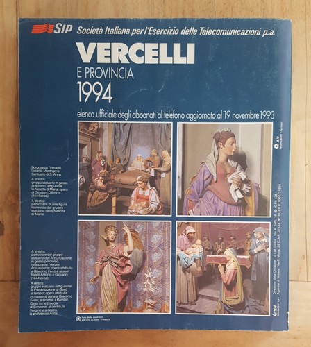 Vercelli provincia 1994 - vercelli,