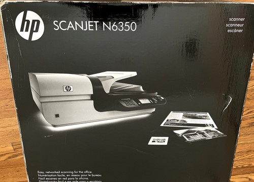 Scanjet n6350 scanner - scanner, piano