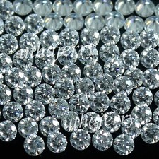 Diamante bianco tondo naturale 2,50 ct colore FL VVS1 chiarezza 0,70 mm lotto...