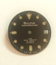 BULOVA QUADRANTE NERO  OCENOGRAPHER 200 MT AUTOMATICO VINTAGE