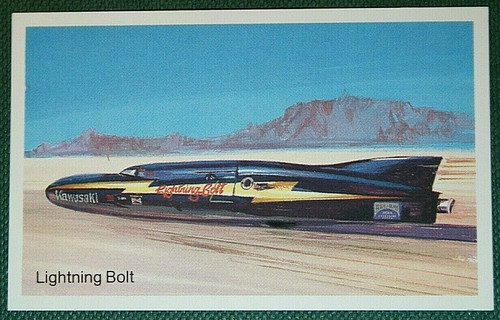 Lightning bolt land speed - lightning,