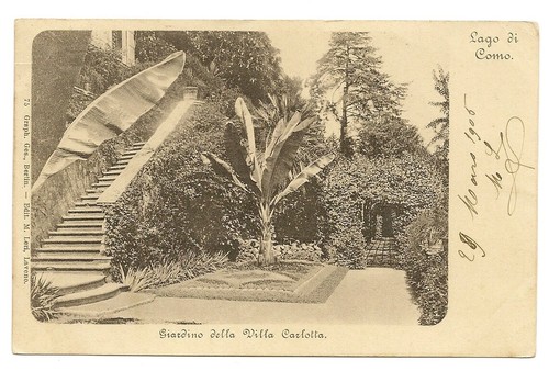 Lago como giardino della - di,