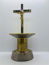 Crocifisso da altare dorato E