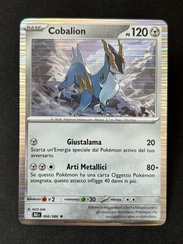 Pokemon cobalion - cobalion, ⭐️