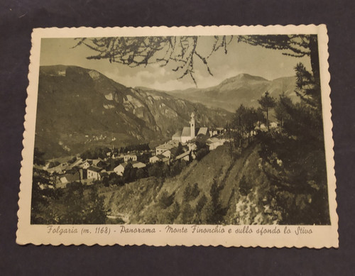 Cartolina folgaria panorama - cartolina,