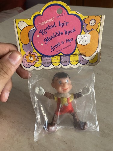Pupazzo gomma pinocchio - in,